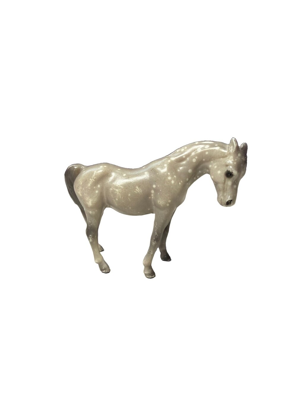 Vintage Breyer Molding Co. Stablemates Collectible Toy Horse Arabian Mare Gray